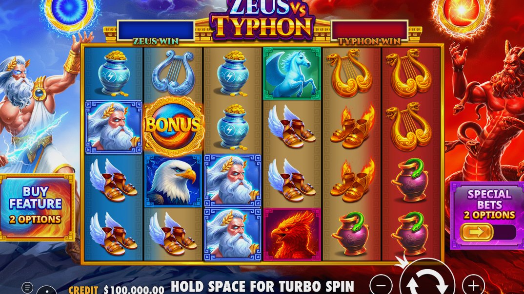 Zeus vs Typhon